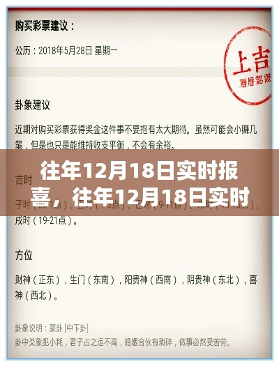 往年12月18日实时报喜的详细步骤指南与庆祝活动概览