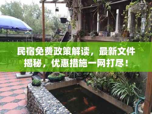 民宿免费政策解读,最新文件揭秘,优惠措施一网打尽!