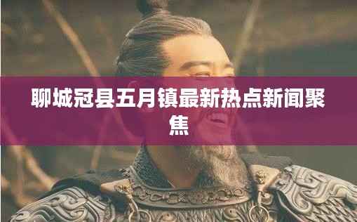 聊城冠县五月镇最新热点新闻聚焦